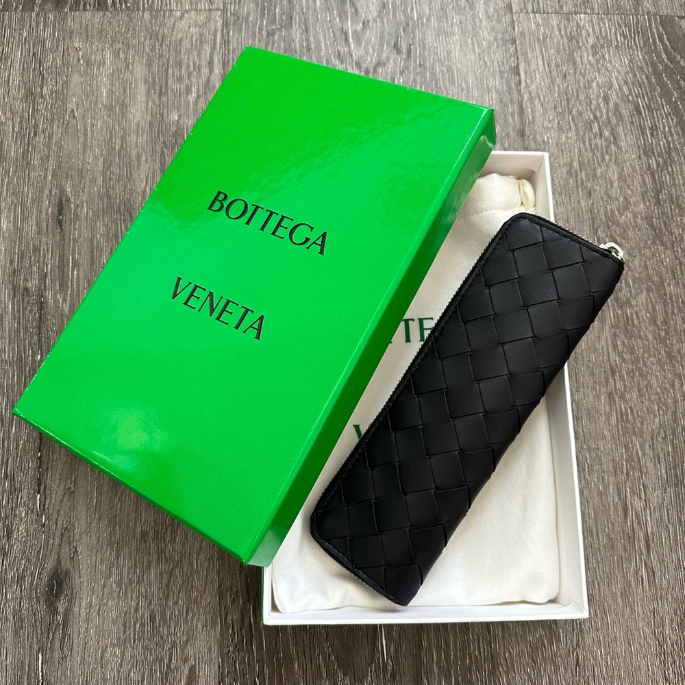 Authentic Bottega Veneta Intrecciato Pencil Case (Brand New)